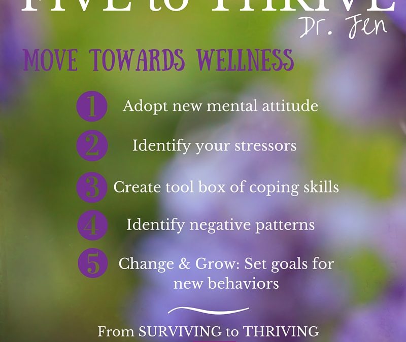 Five to Thrive: Move towards Wellness
